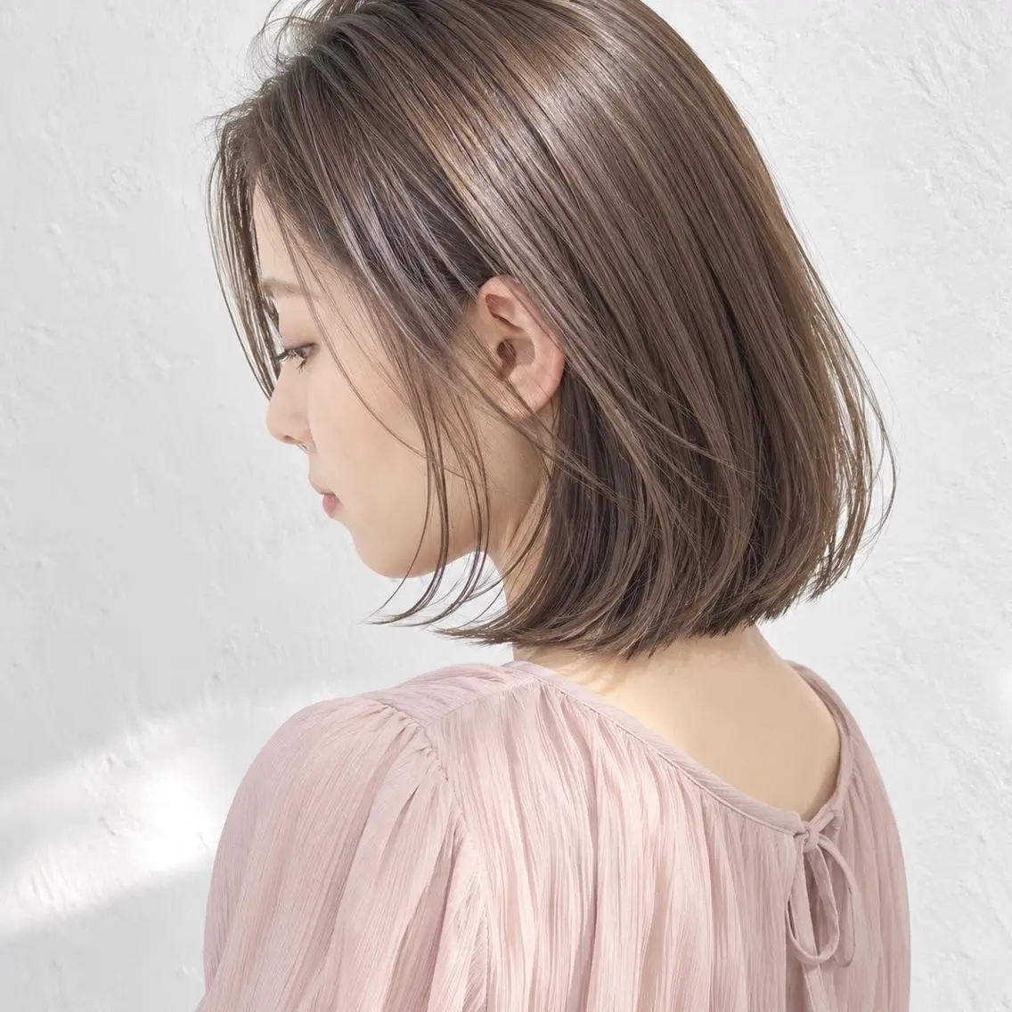 ミディアム カラー りんか/高槻/ モデル募集中のヘアスタイル