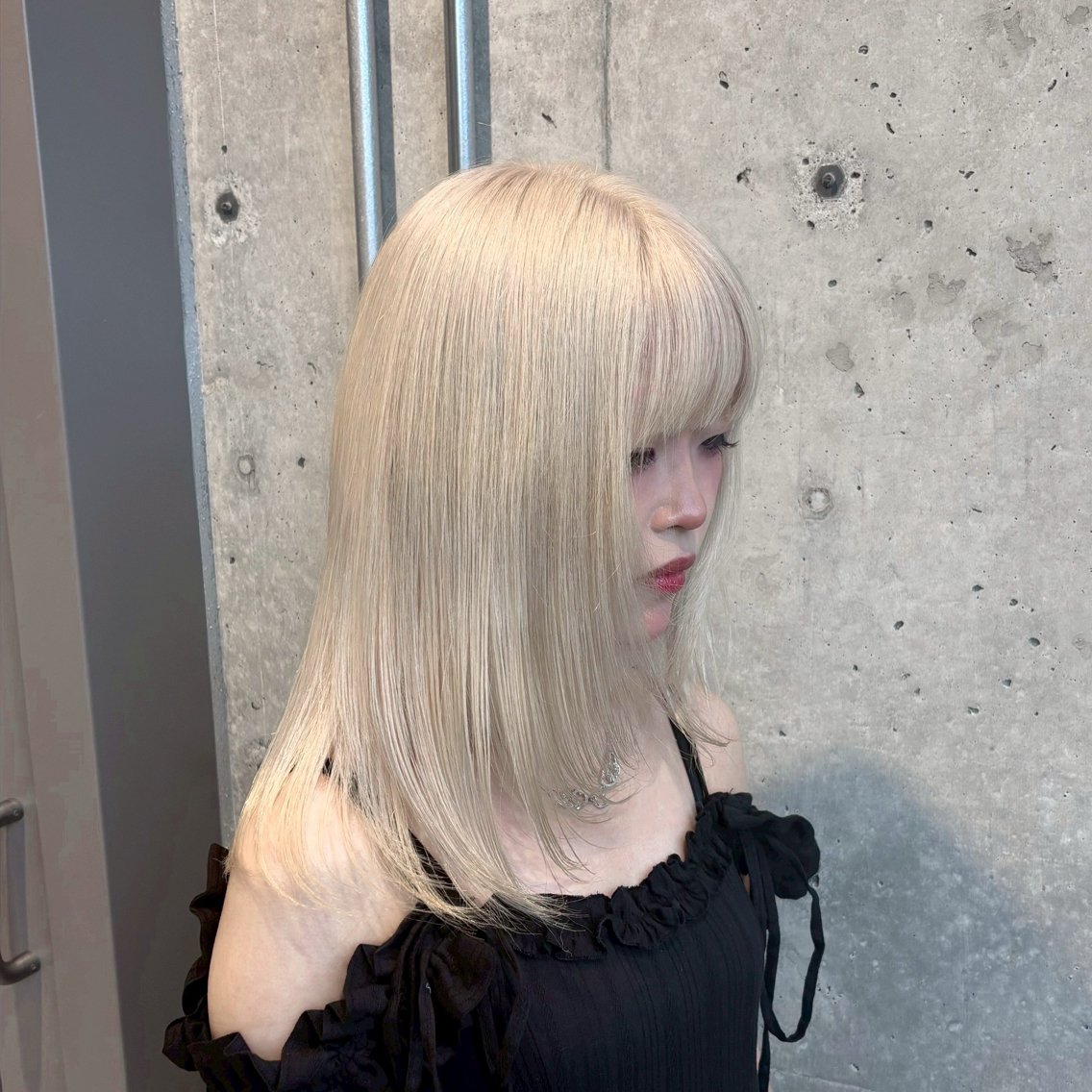 カラー 🍀色落ちまで 可愛いカラーわか🍀のヘアスタイル