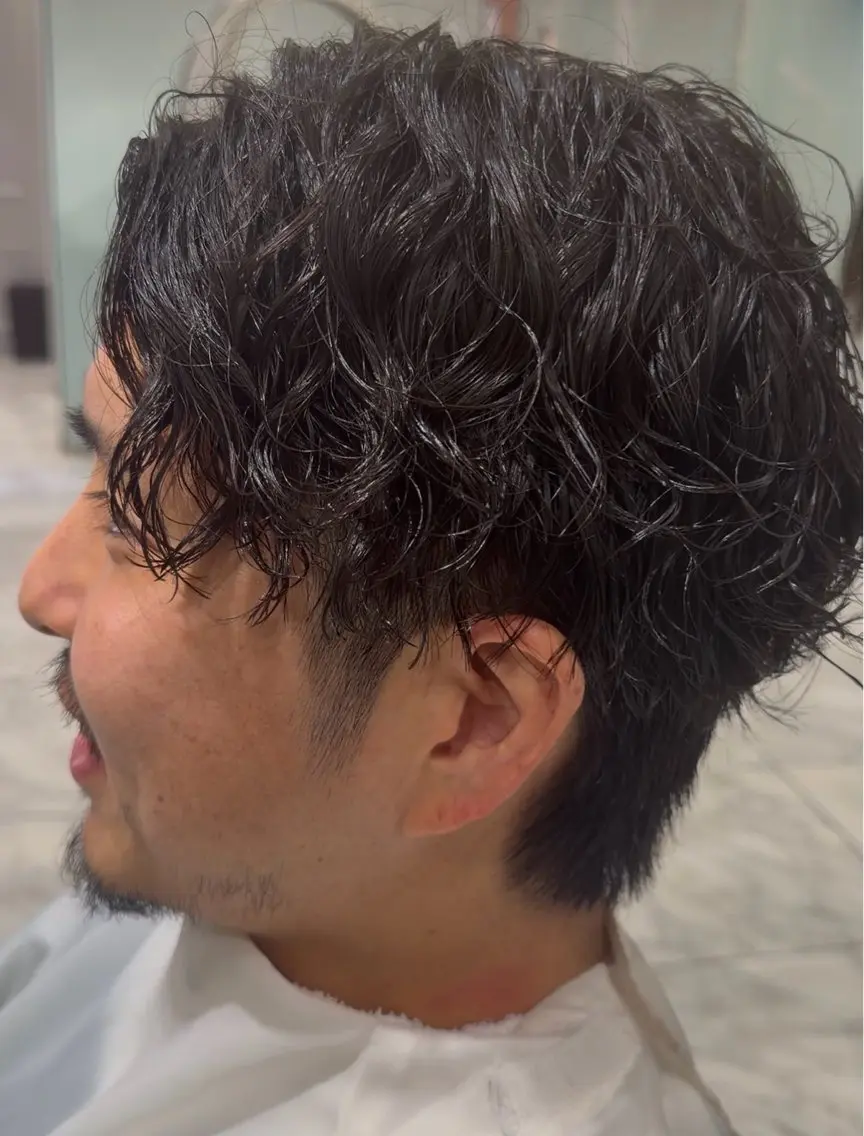 メンズ メンズパーマ カット パーマ 🎸メンズ特化🥁 メンズパーマrenのヘアスタイル