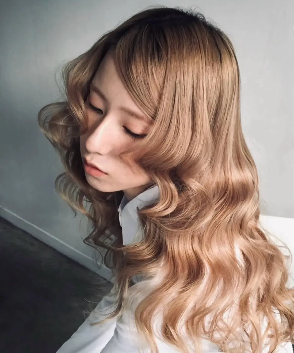 カラー ヘアカラー 🪺透明感カラー/ ブリーチ/カエデ🪺のヘアスタイル