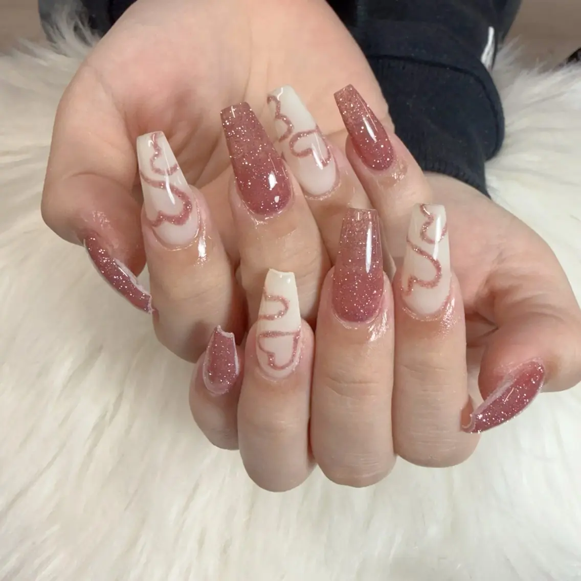 ネイル ハンドネイル 🎀nana🫧 ワンホンネイル🎀のネイルデザイン