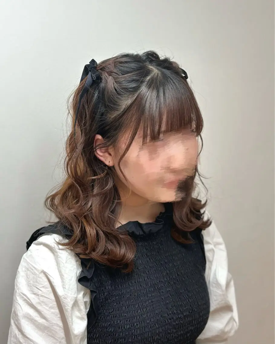 ヘアアレンジ ボブ ヘアセット Ash桜新町/ Koyuki ❄️のヘアスタイル