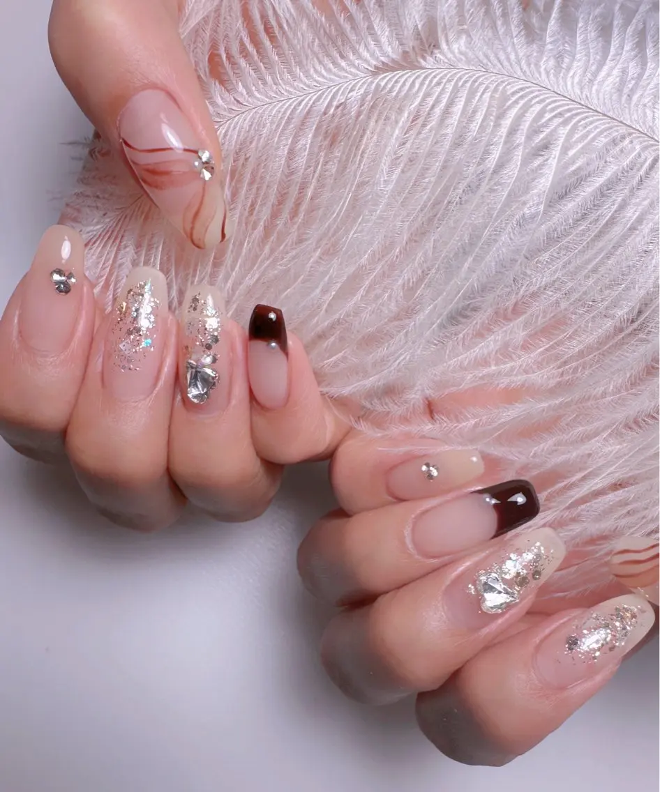 ネイル ハンドネイル 👍thumbs up nail👍のネイルデザイン