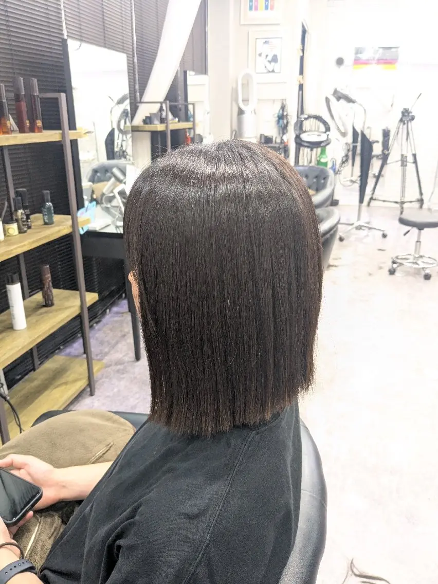 ミディアム 多田 遥香のヘアスタイル