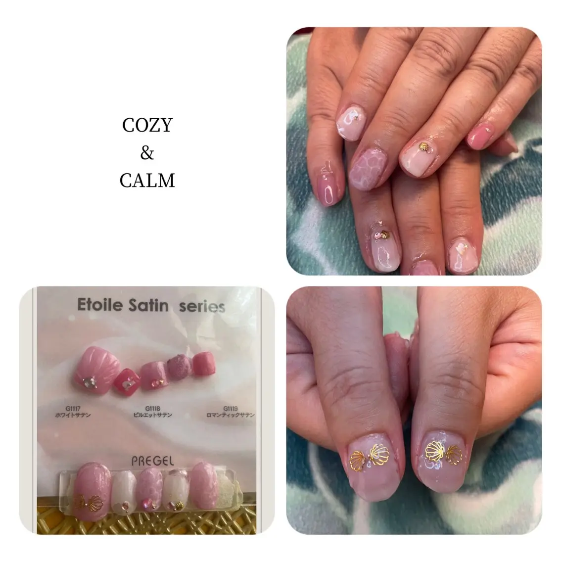ネイル ジェルネイル ラメ(グリッター) ピンク リボン 夏ネイル NAIL★M 真紀のネイルデザイン