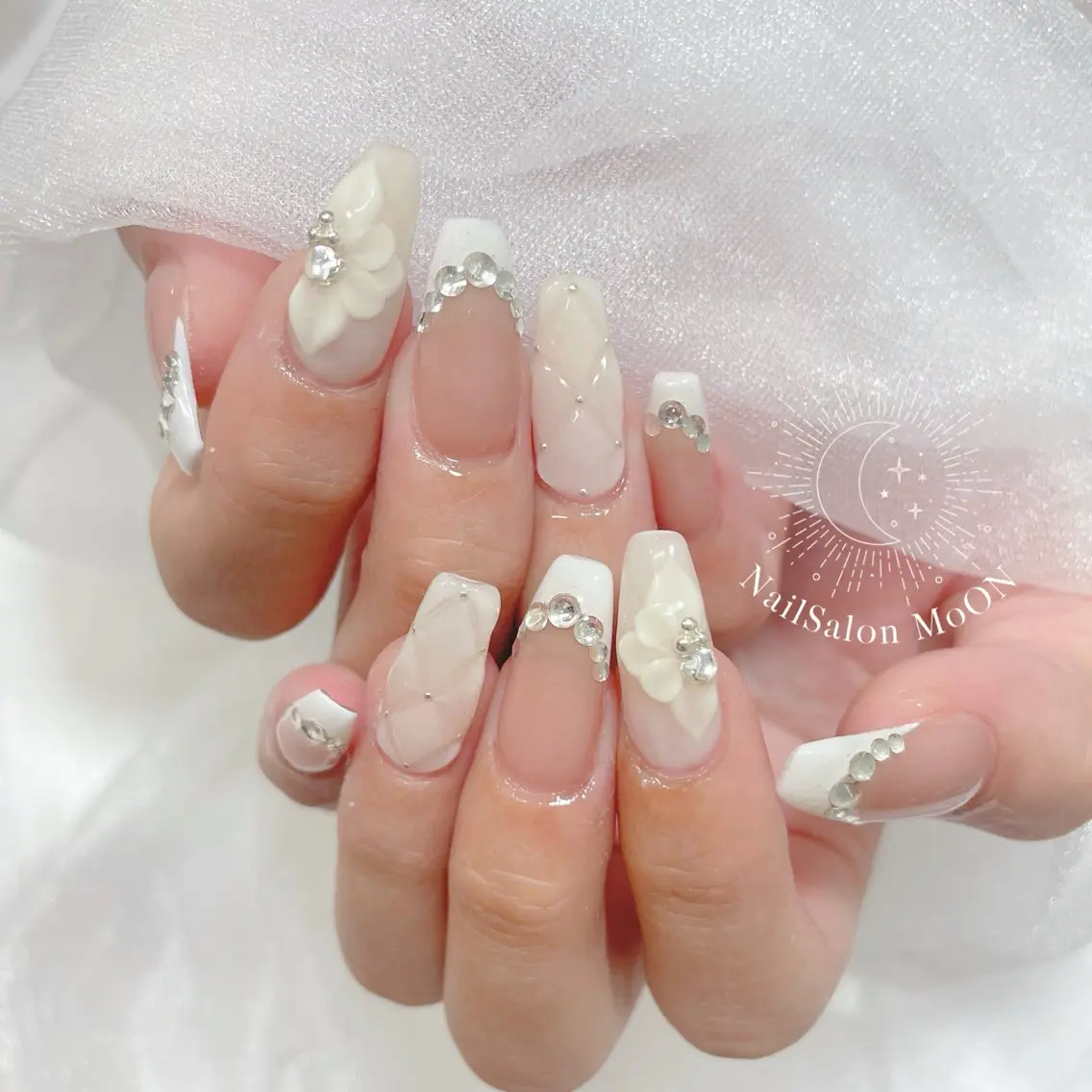 ネイル アートネイル ハンドネイル ハンドケア MoON...❤︎ MeGuのネイルデザイン