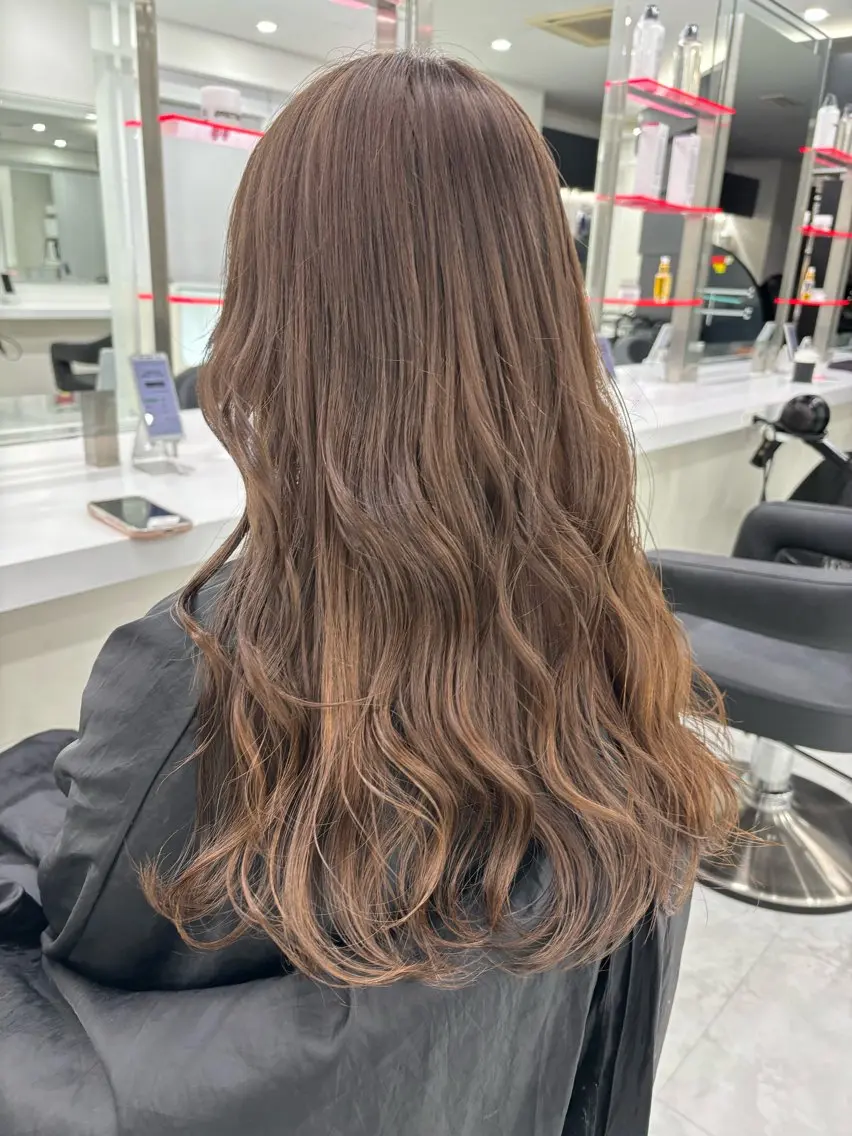 カラー ヘアカラー トリートメント 透明感💕今っぽ似合 わせ𝐍𝐨. 𝟏のヘアスタイル
