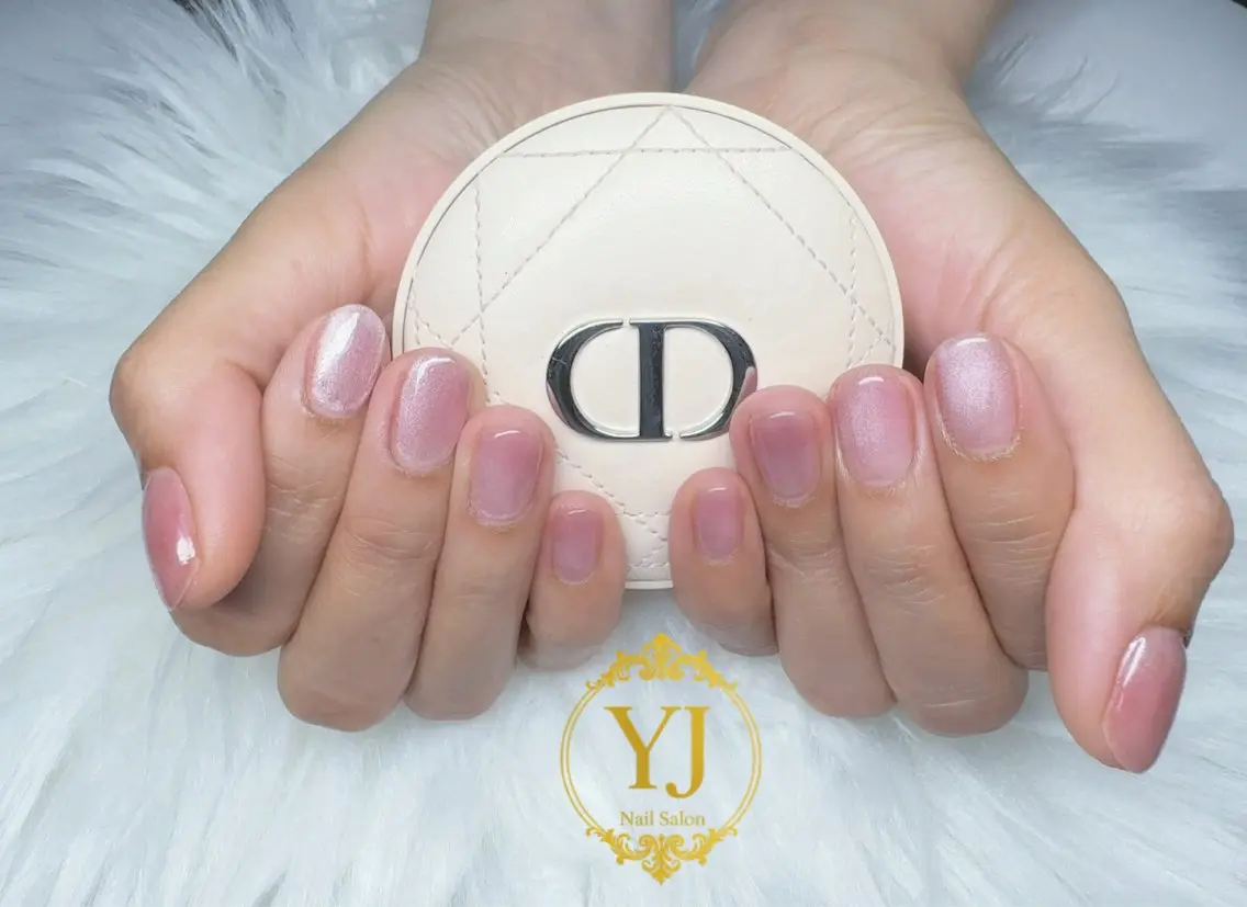 ネイル マグネットネイル ストーンネイル ハンドネイル YJ Nail Yumiのネイルデザイン