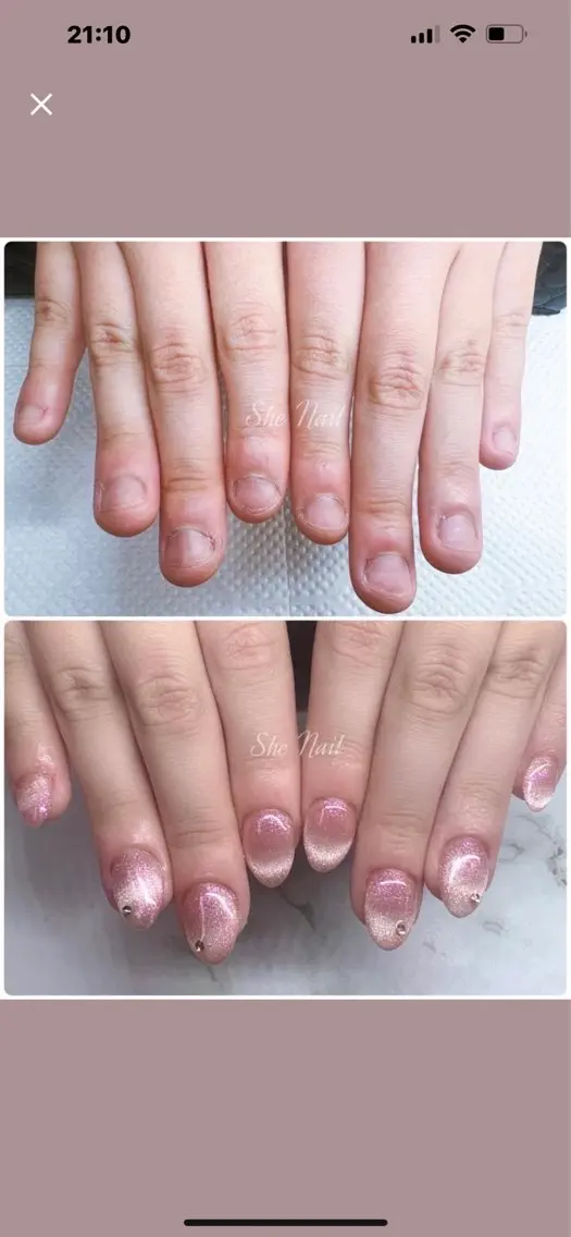 ネイル 長さ出し ネイルチップ LSA_ BELLAのネイルデザイン