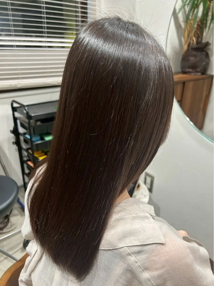 ロング カラー ベージュカラー ヘアカラー 【立川徒歩3分‼️】 モデル募集✨YUTAのヘアスタイル
