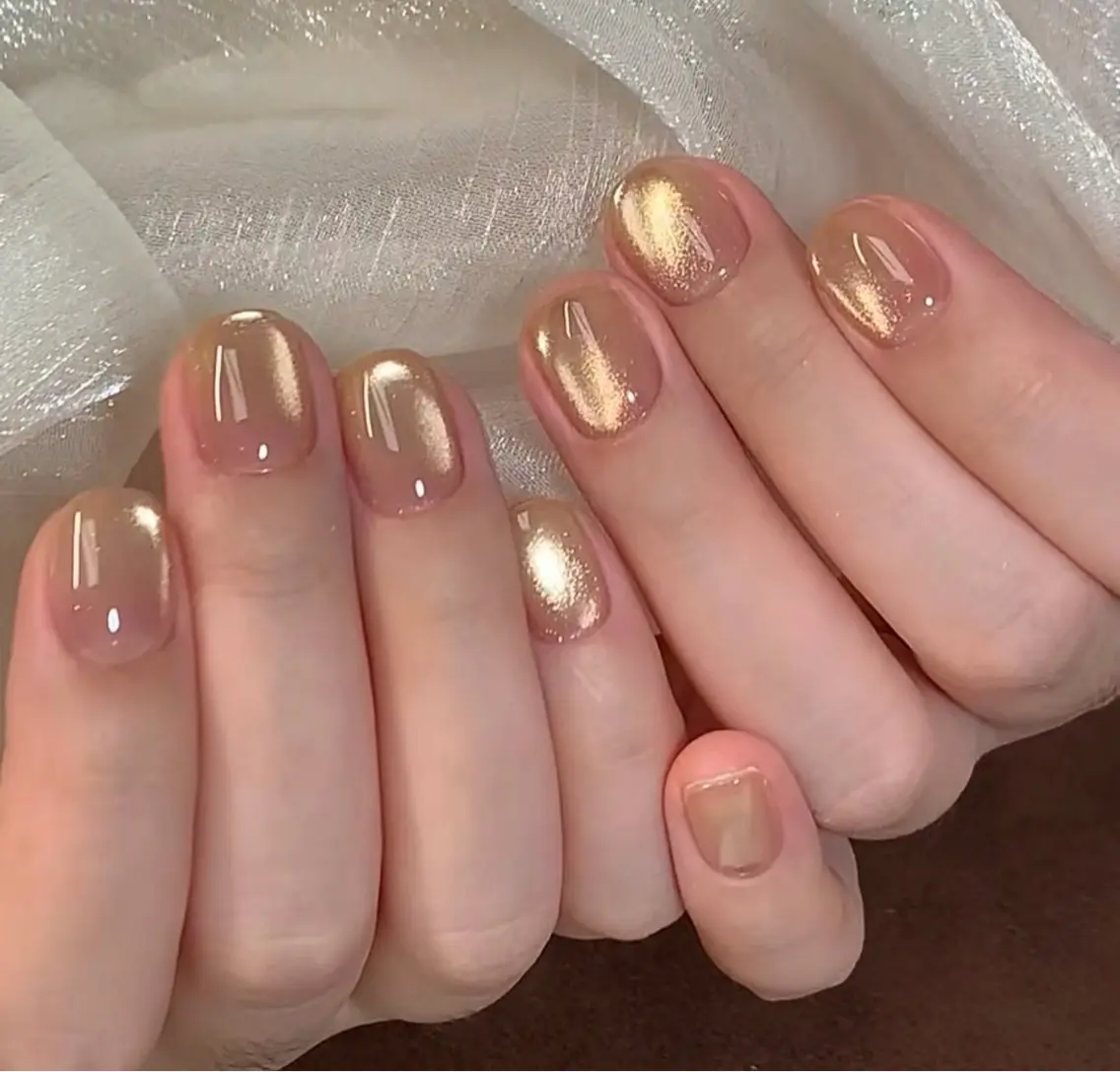ネイル オーロラネイル 長さ出し フラッシュネイル フラワーネイル フットネイル ハンドネイル 🎀 Ruruのネイルデザイン
