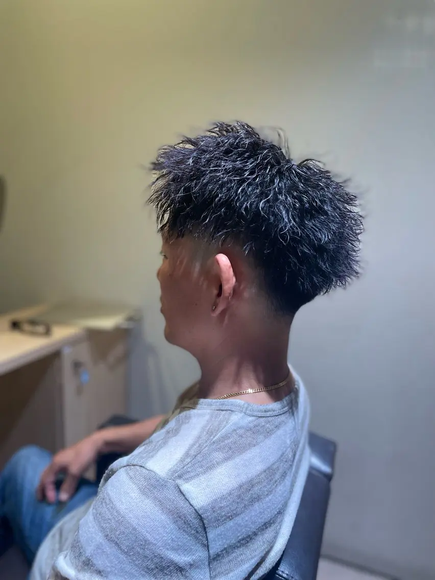 ショート パーマ メンズ カット パーマ メンズパーマ特化型 ✂️Yusuke✂️のヘアスタイル