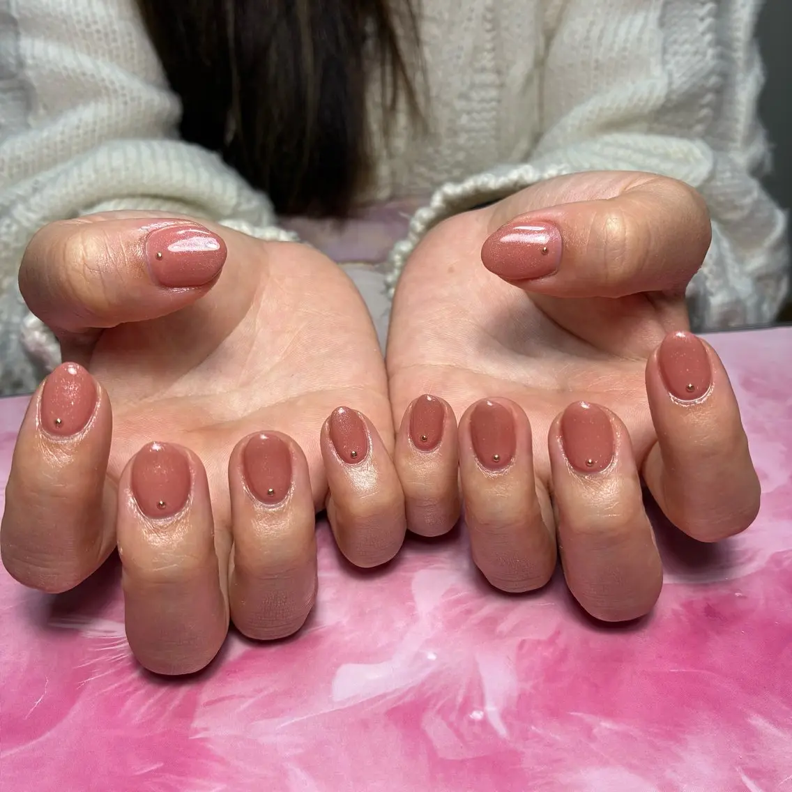 ショート ハンドネイル hs nail salonのネイルデザイン