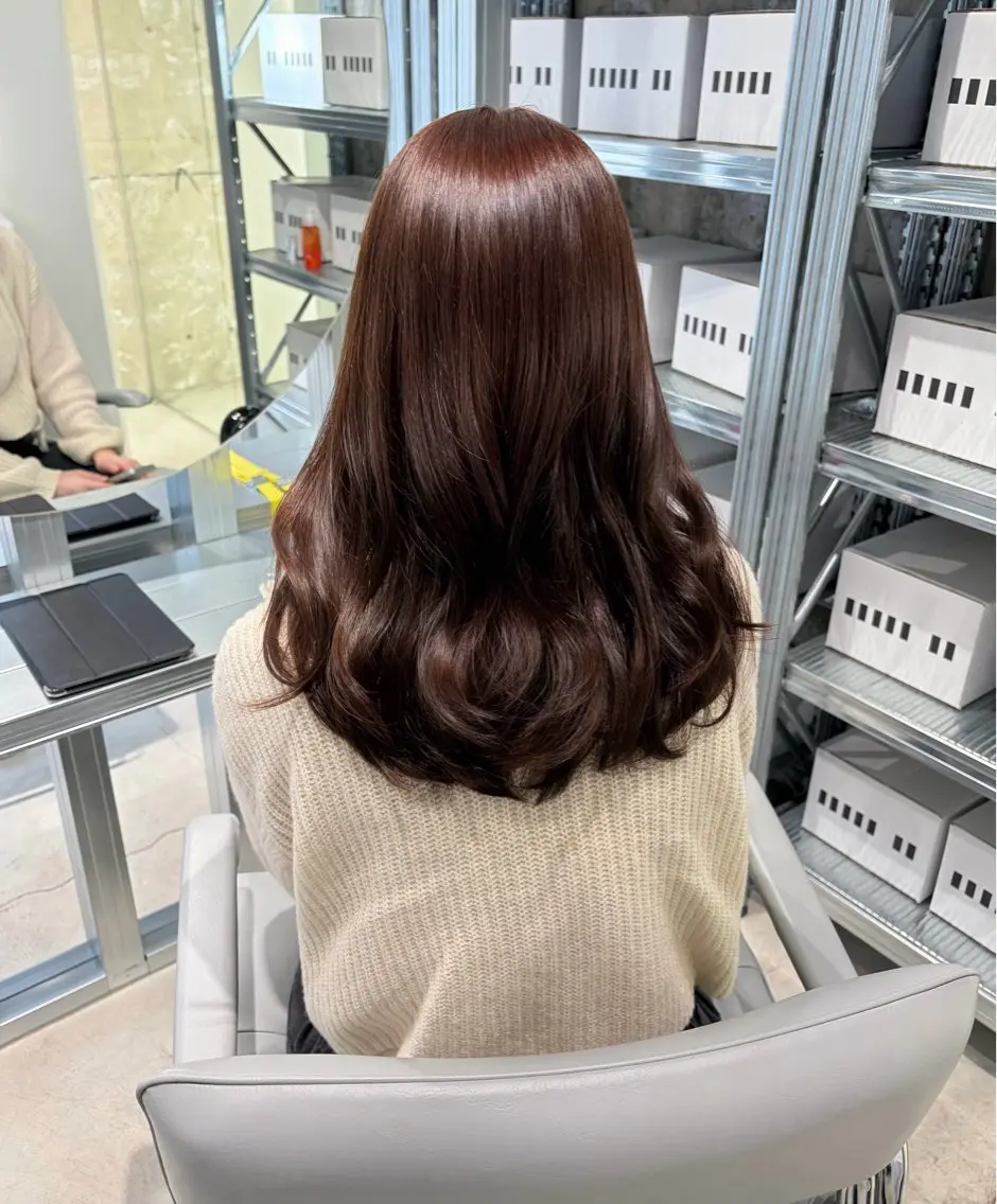 ロング カラー カット ヘアカラー トリートメント ダブルカラー/レイヤ ーカット 🤍ゆきなのヘアスタイル