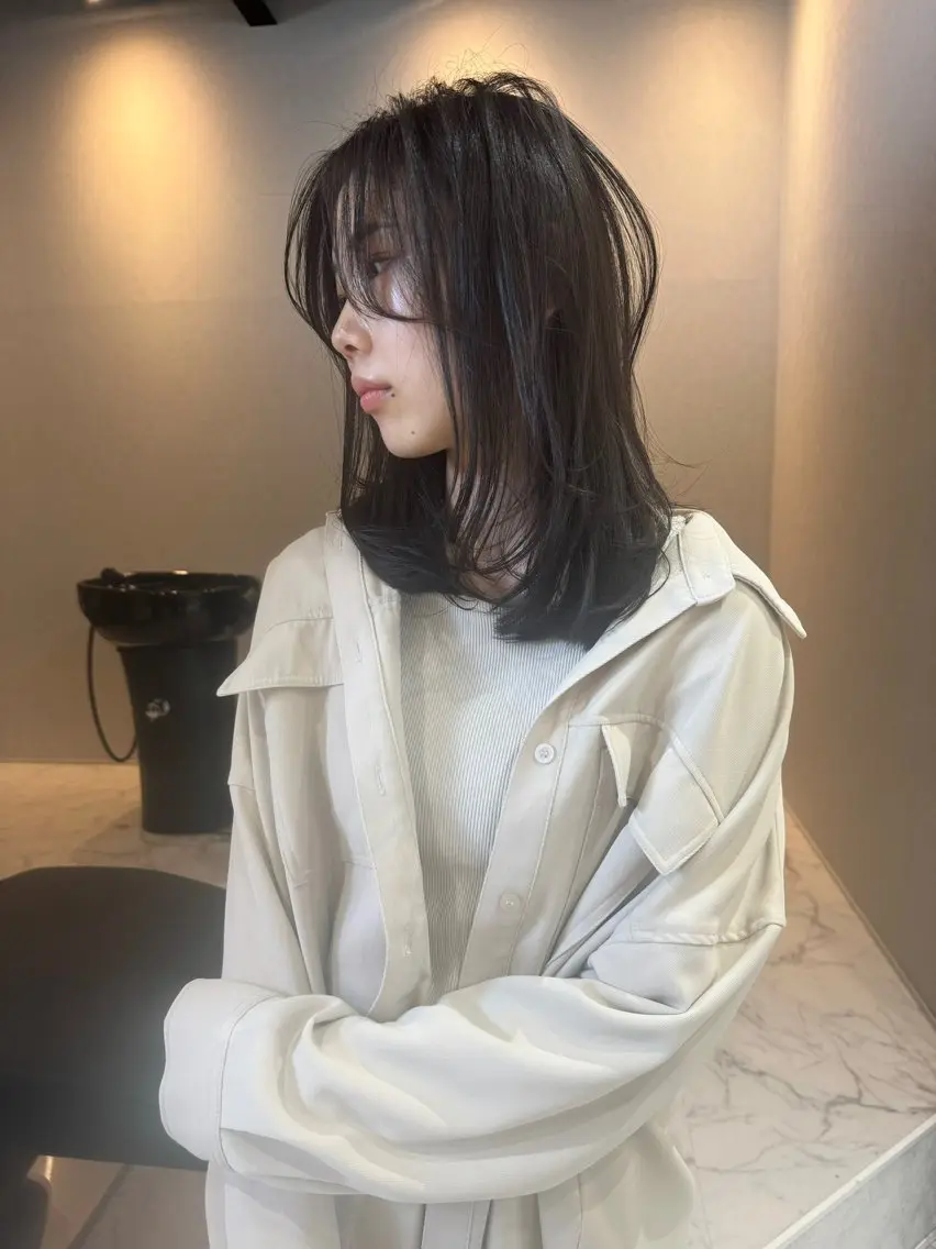 ショート ショートボブ ボブ 外国人風カラー ハイライト 髪質改善 アンドウ ユウ/ レイヤーカット/韓国のヘアスタイル