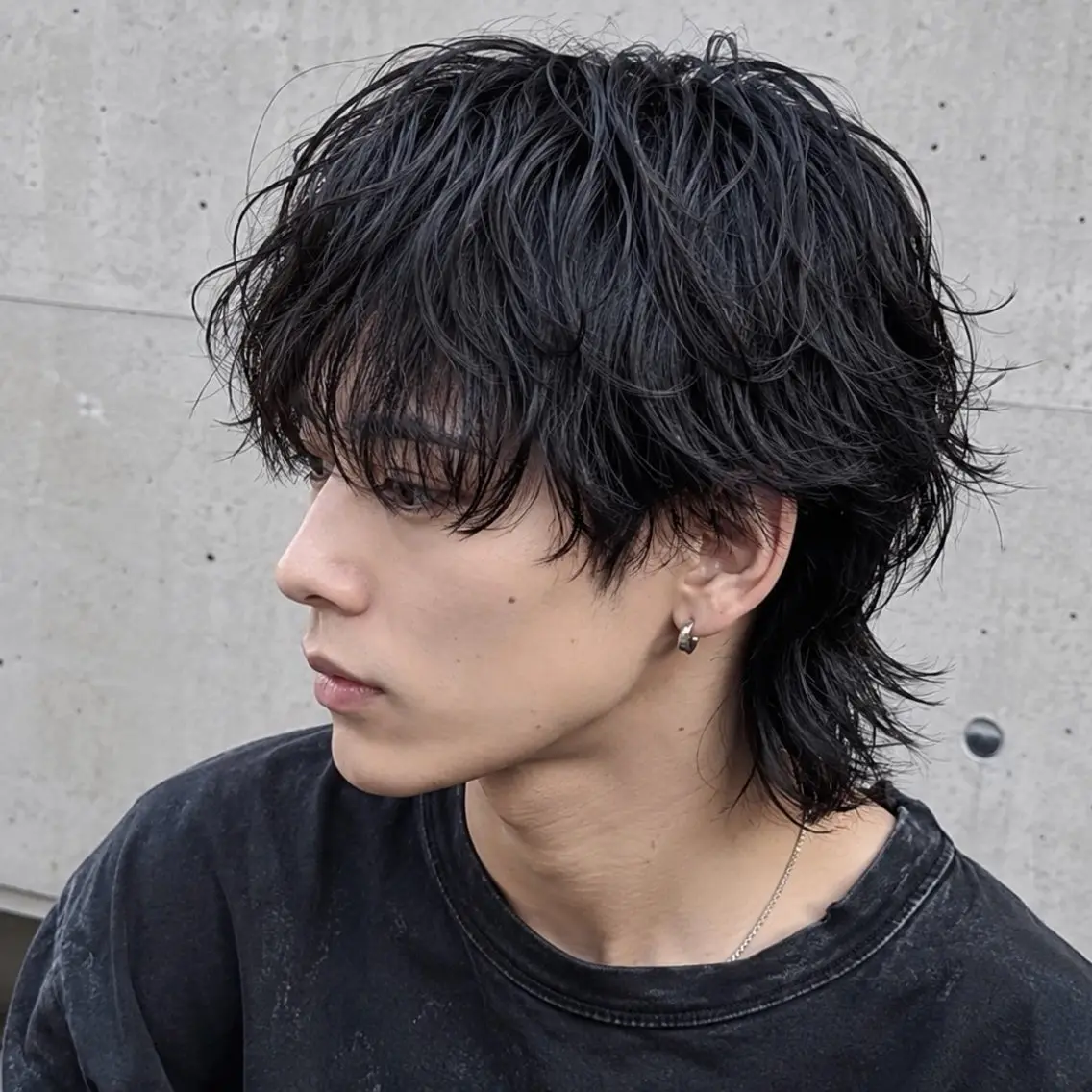【🦋ミニモ限定🦋】デザインカット＋特殊パーマ［メンズ/メンズカット/マッシュウルフ/マッシュ］の写真
