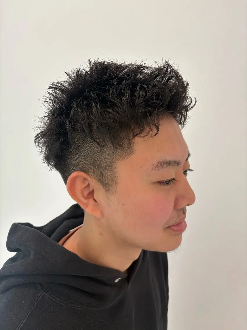 パーマ メンズ moi Blanc/ Aoyagiのヘアスタイル