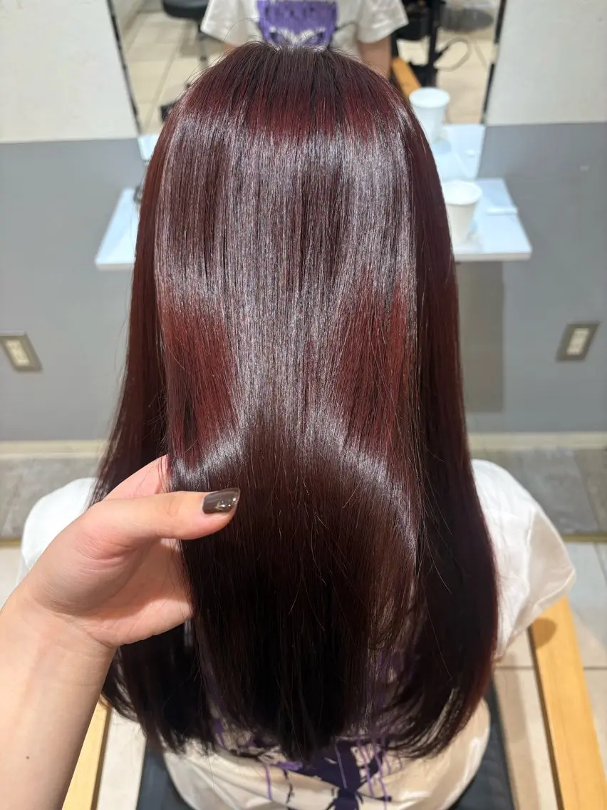 ロング ヘアカラー GiseL六本松/ sawaのヘアスタイル
