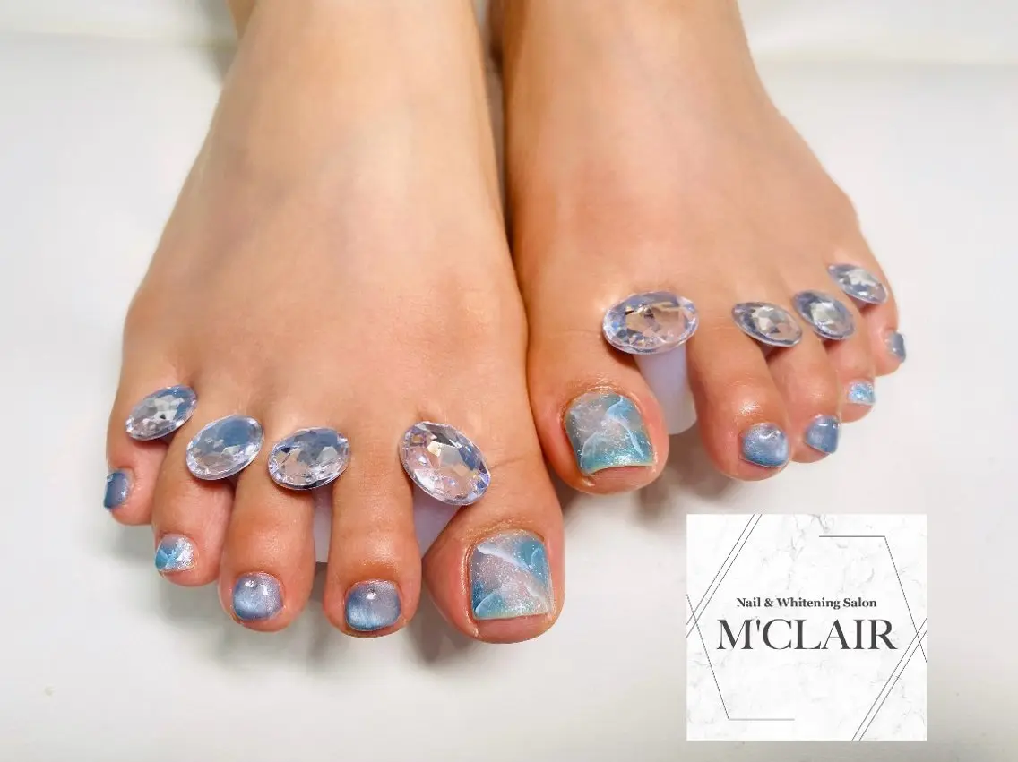 ネイル フットネイル M'CLAIR makikoのネイルデザイン