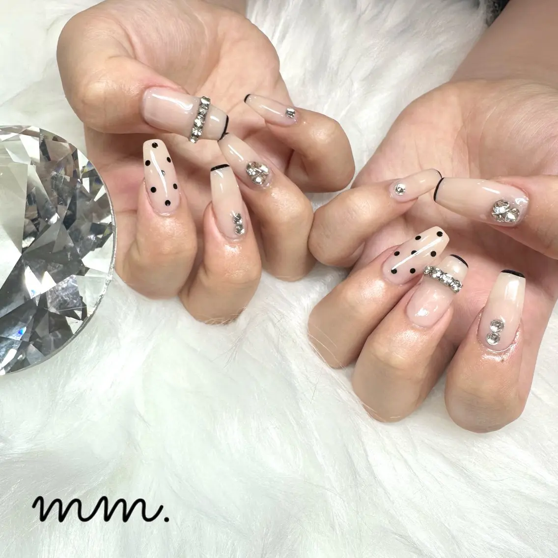 ネイル 🩷🩵mm.大宮 Riyo🧸🩵🩷のネイルデザイン