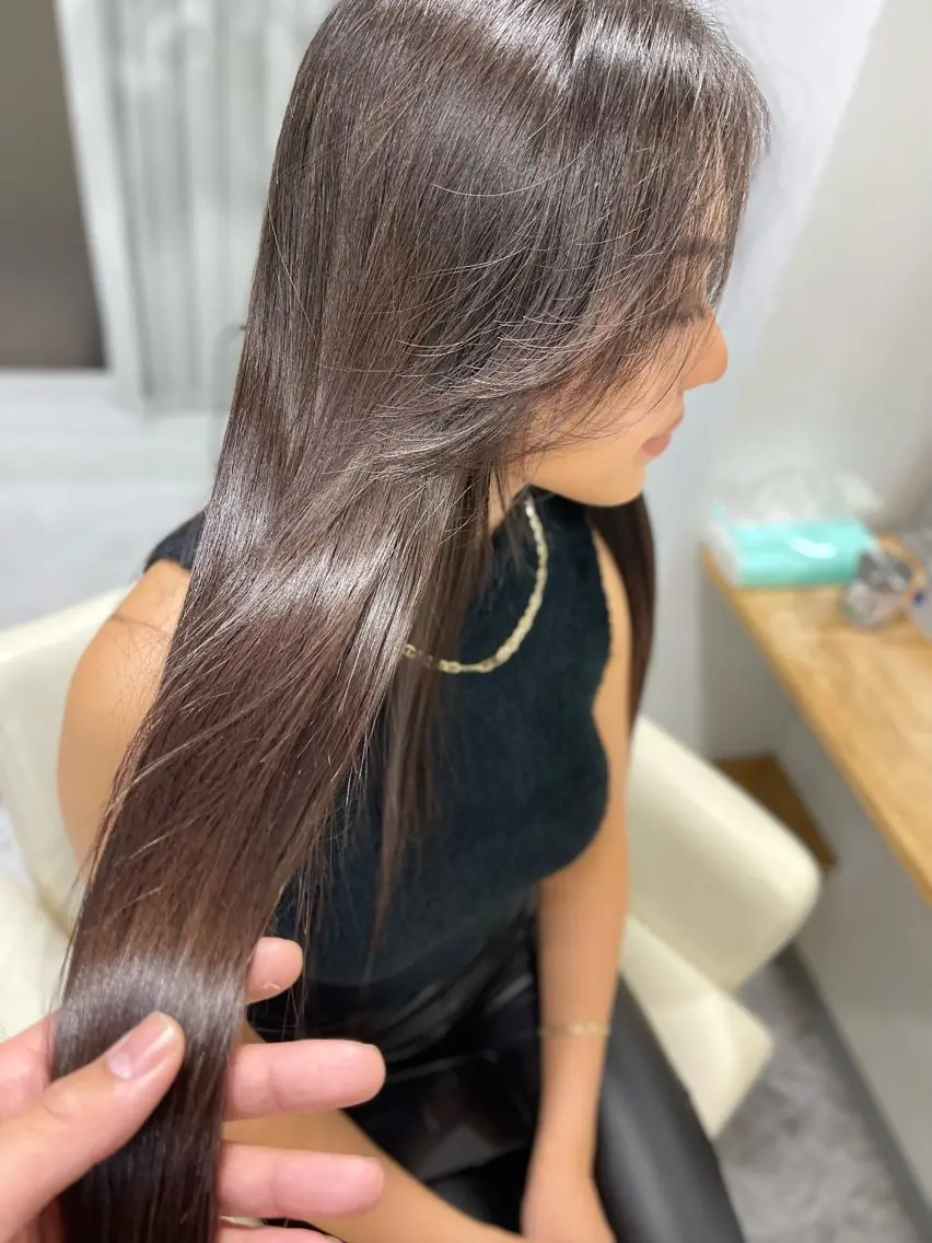 ロング カラー ヘアカラー トリートメント モテ髪支持率NO.1 KENJIROのヘアスタイル