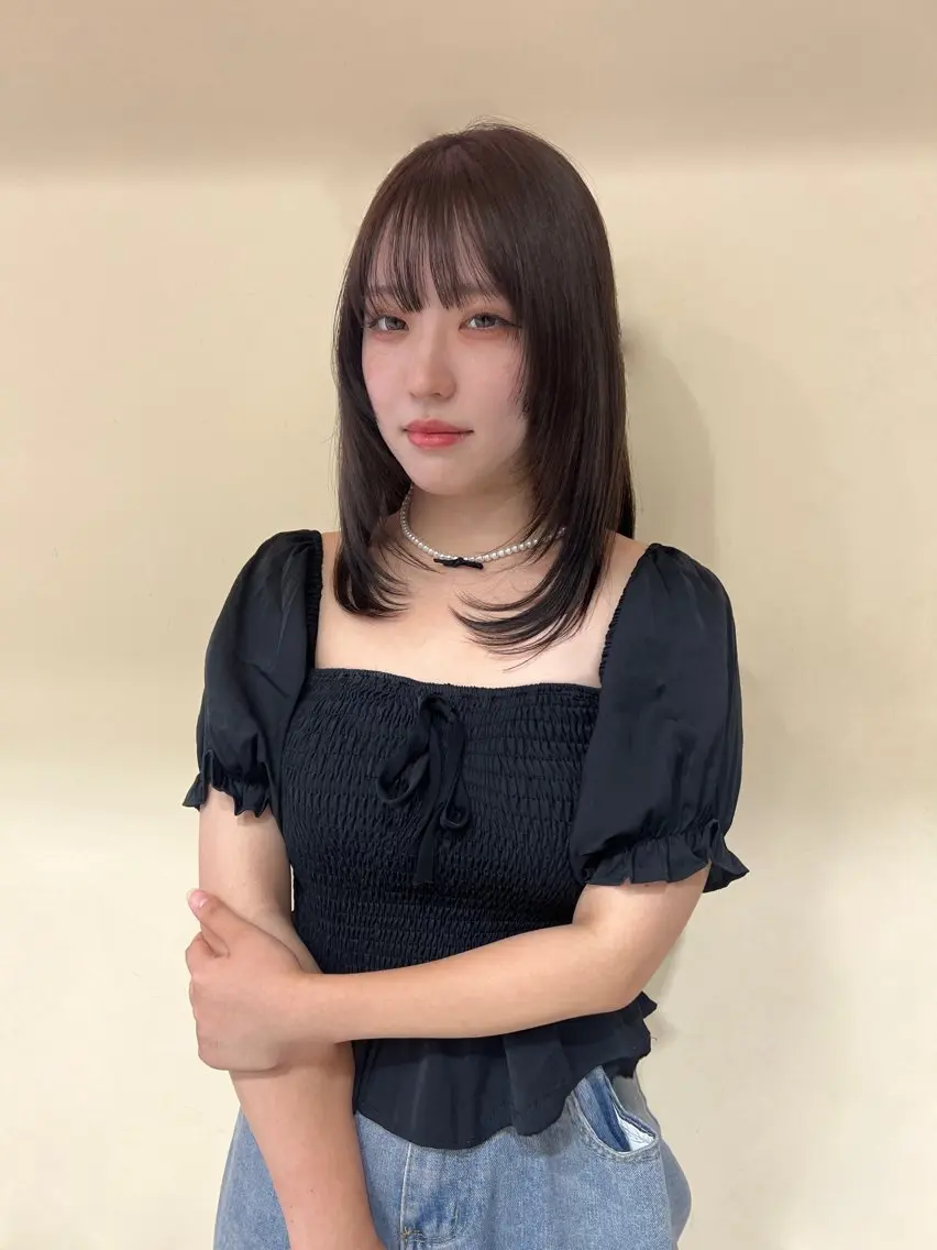 ロング カラー オシャレなスタイル つくりますのヘアスタイル