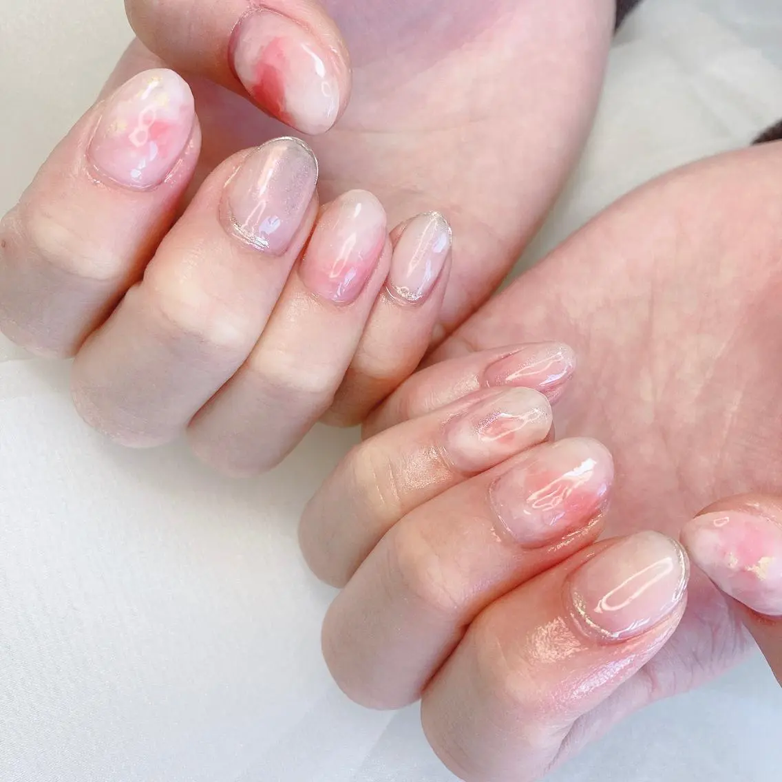 ネイル ニュアンスネイル 春ネイル goto yoshikoのその他イメージ