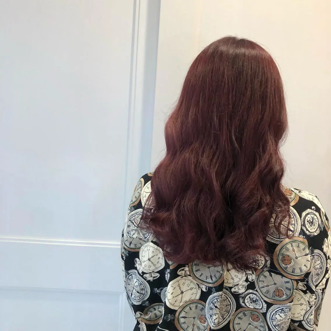 ロング ヘアカラー 中島 沙也加のヘアスタイル