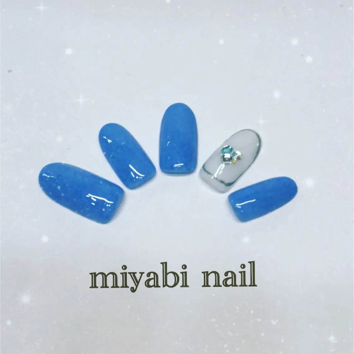 ネイル miyabi nail 桂川駅近くのネイルデザイン