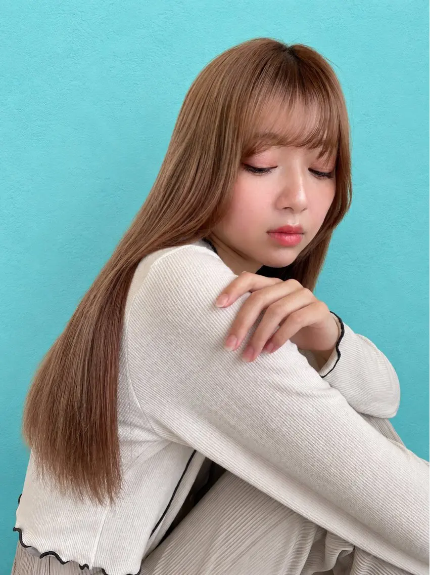 🫧透明感たっぷり♡艶カラー🫧の写真
