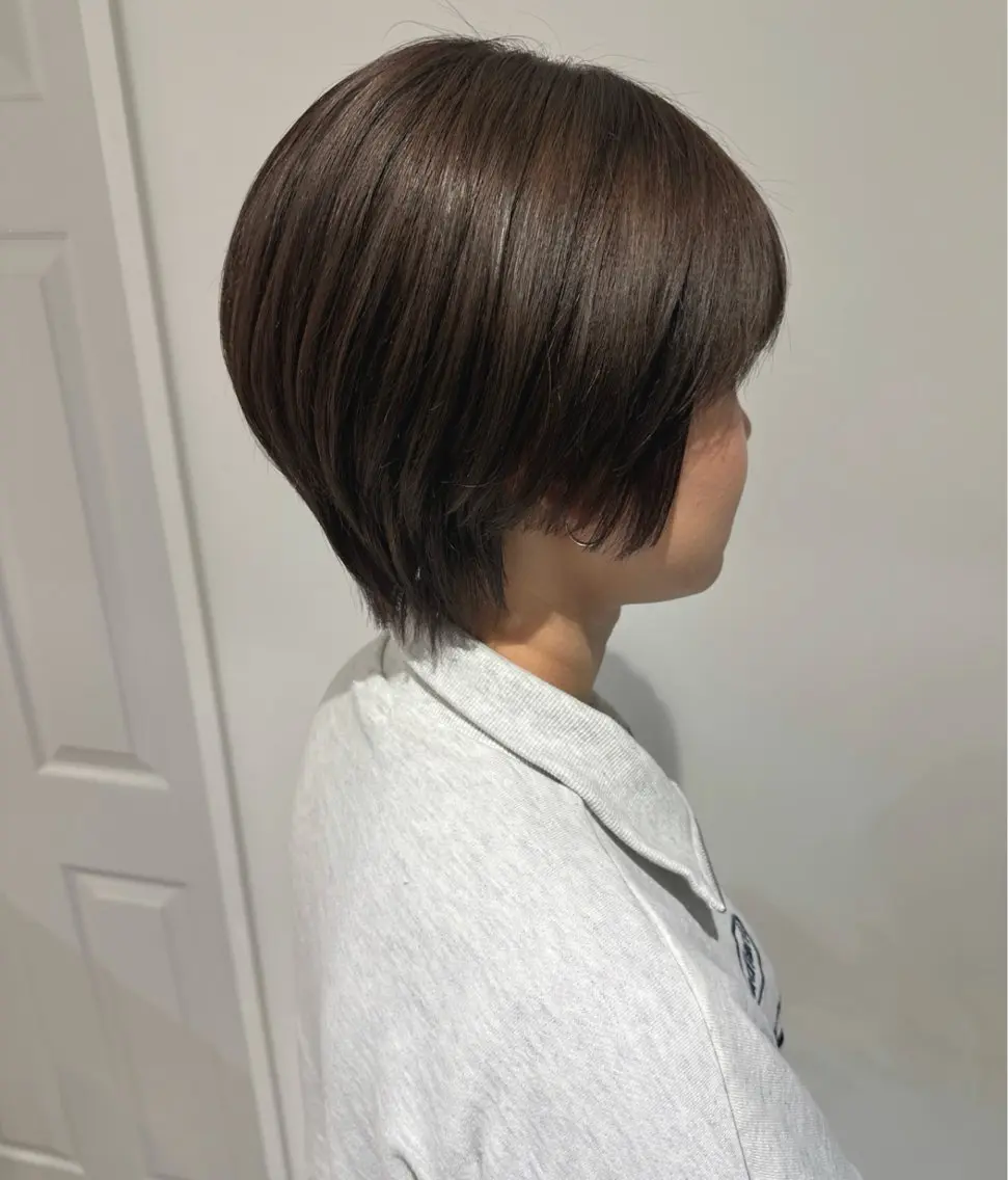 ショート カラー ヘアカラー 唐澤 千尋のヘアスタイル