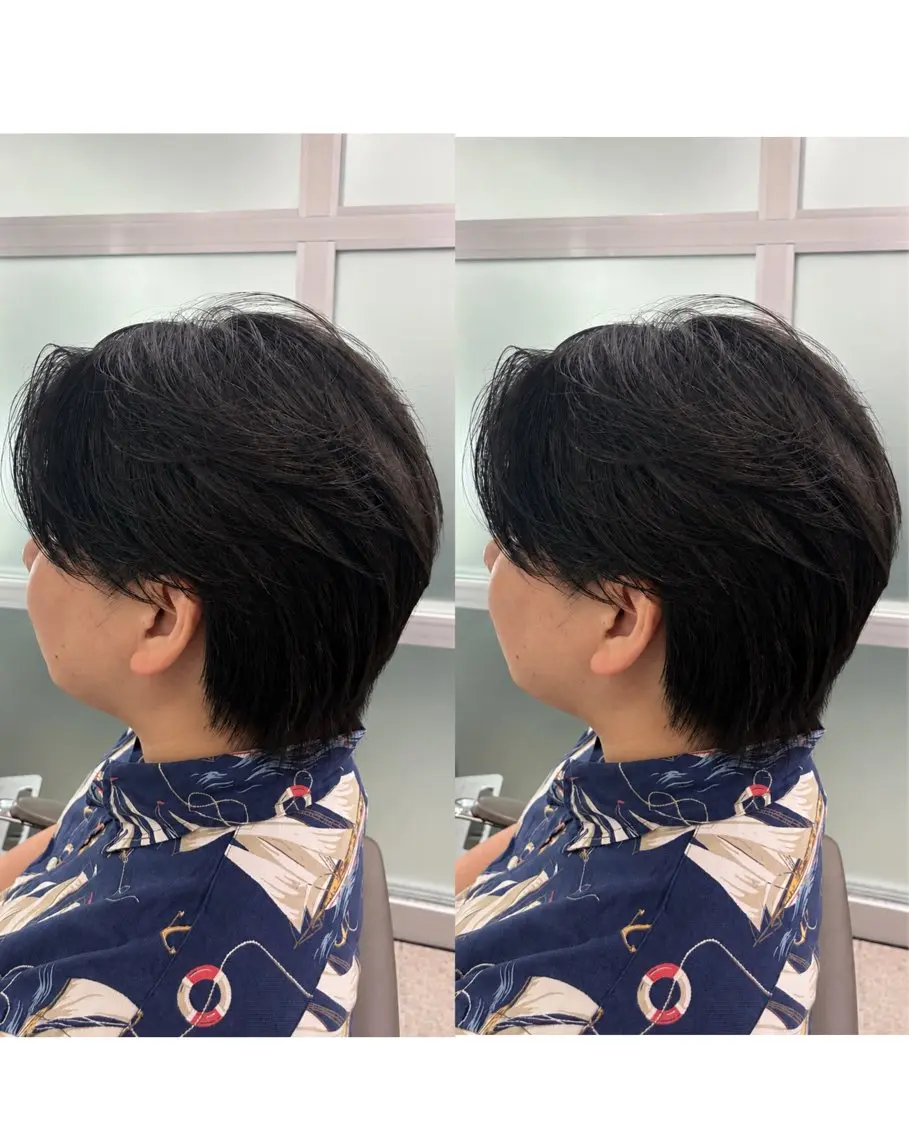 メンズ カット 縮毛矯正 Men’s特化 垢抜けヘア🔥野原のヘアスタイル