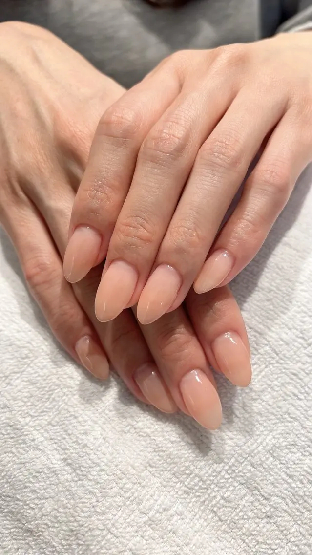 ネイル ワンカラーネイル ハンドネイル 🎀アトリエルモ✨ MATSUKOのネイルデザイン