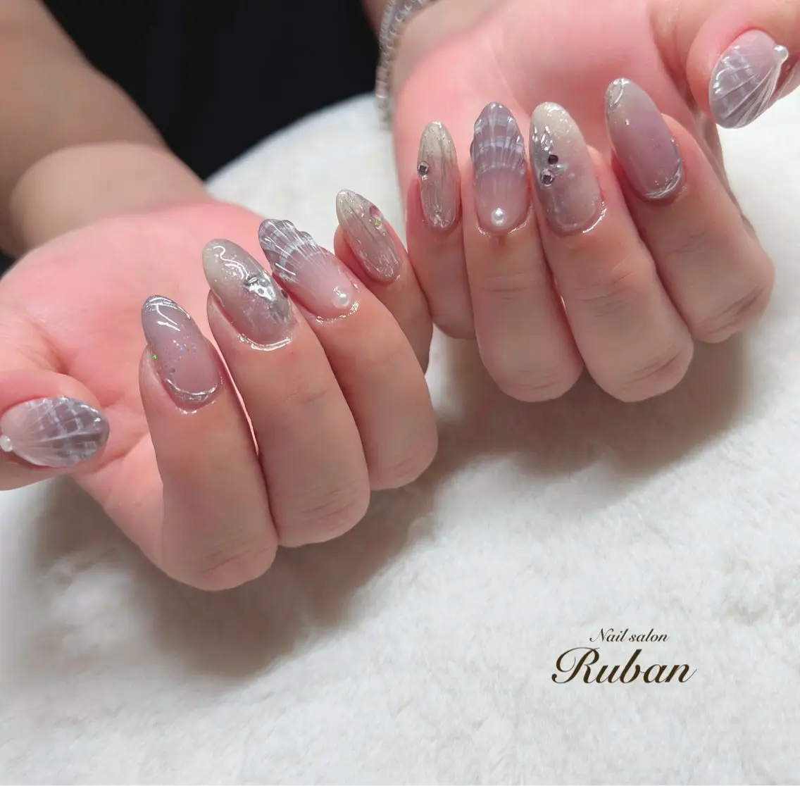 ネイル アートネイル 持ち込み Nail salon Rubanのネイルデザイン