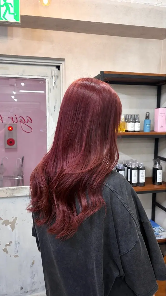 ロング カラー ヘアカラー ハイトーン/レイヤー MERI🫧🌙のヘアスタイル