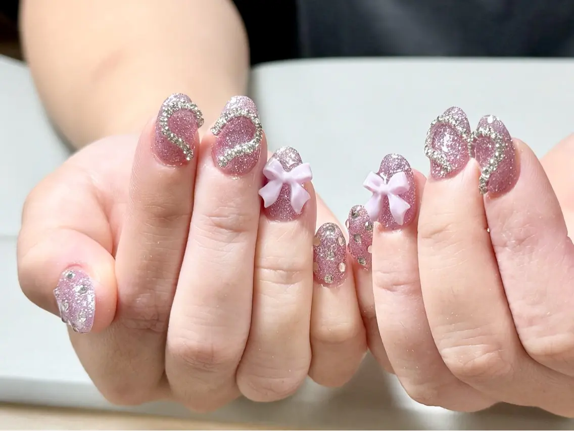 ミディアム ハンドネイル kirameki nail salonのネイルデザイン