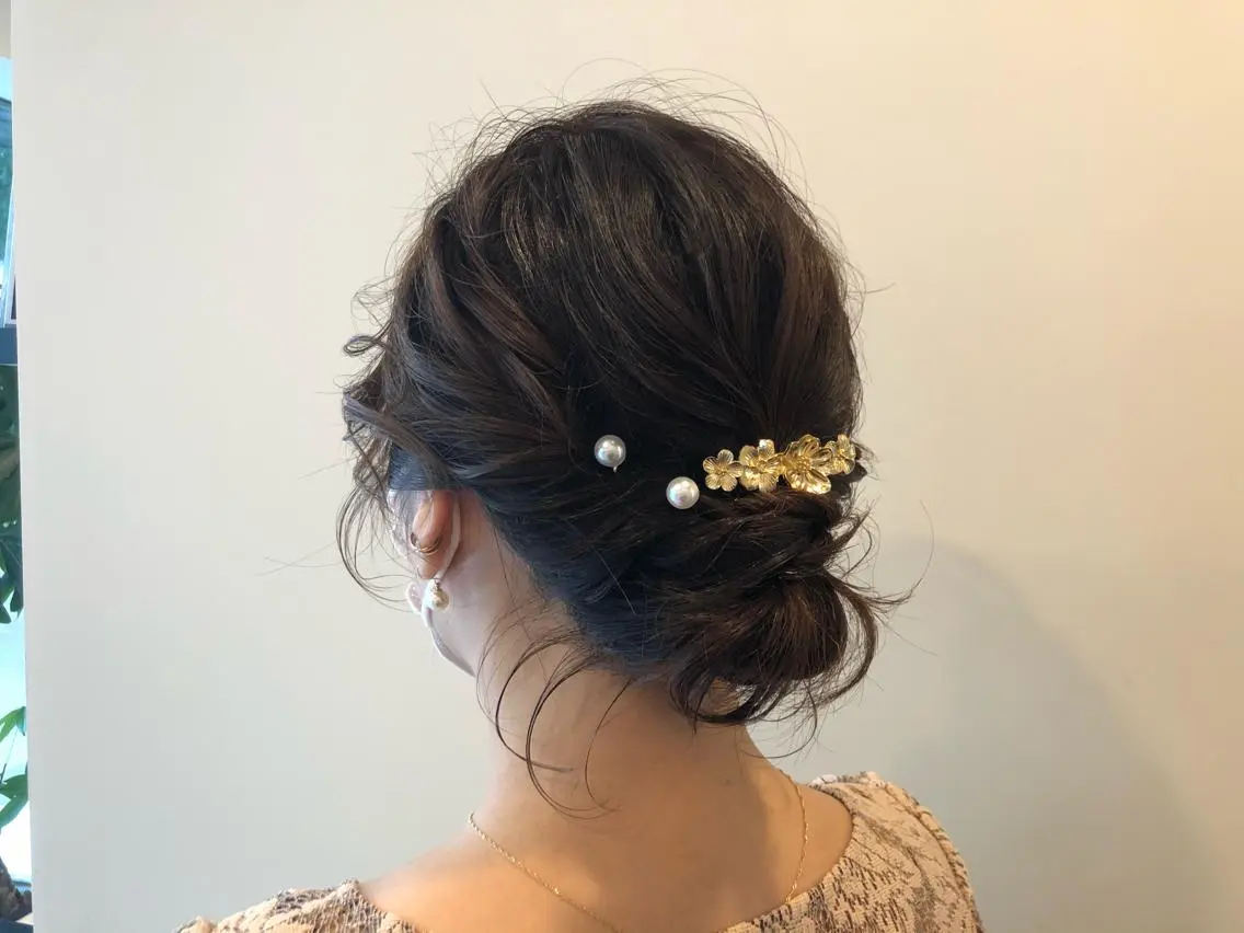 ヘアアレンジ ボブ Hair&Make Nahoのマツエク・マツパデザイン