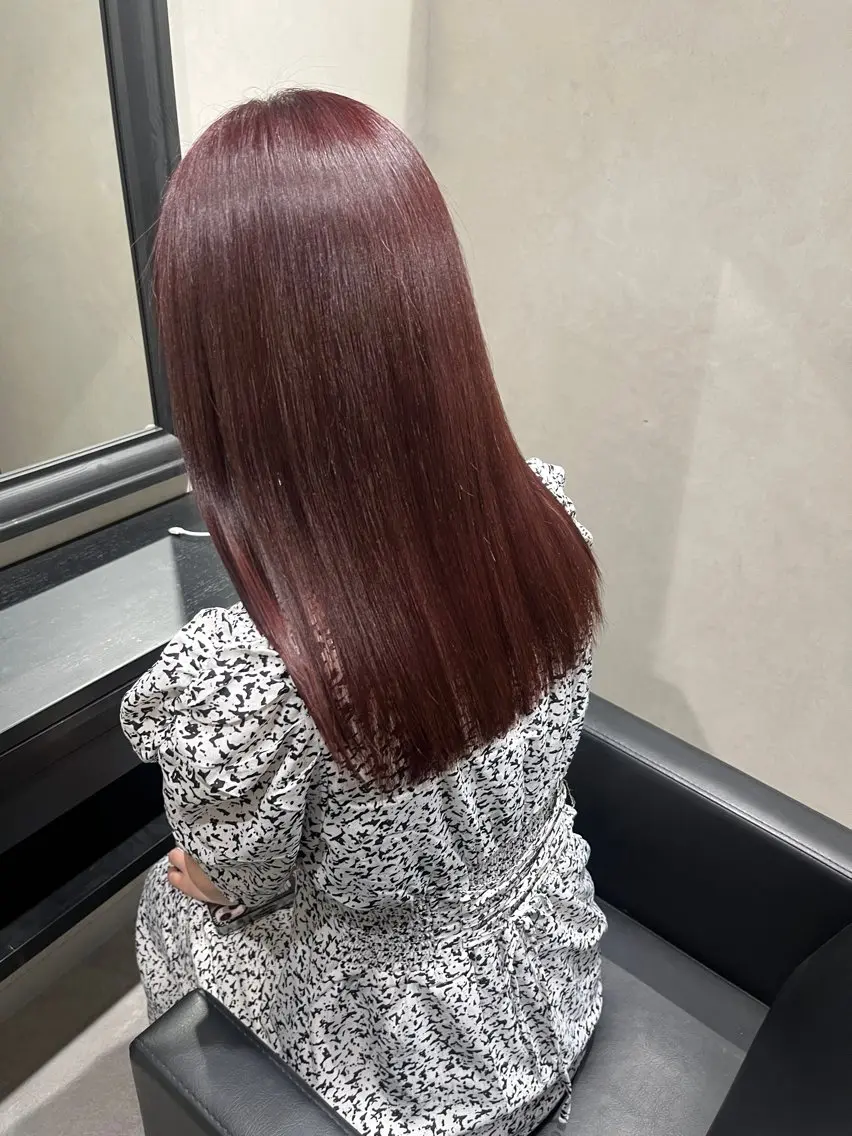 ❣️カット＋柔らか縮毛矯正＋カラー＋クイックトリートメントスチーム付き❣️の写真