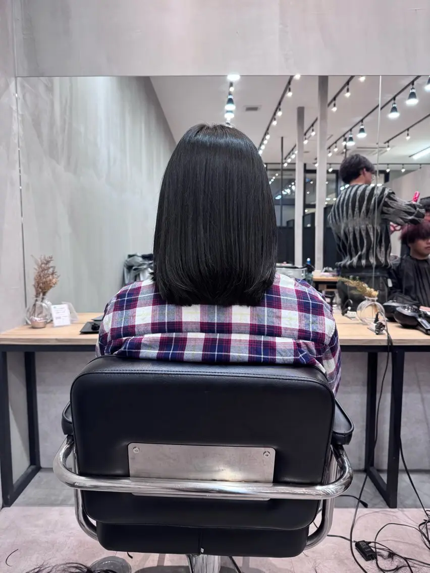 ミディアム 赤羽根 周のヘアスタイル