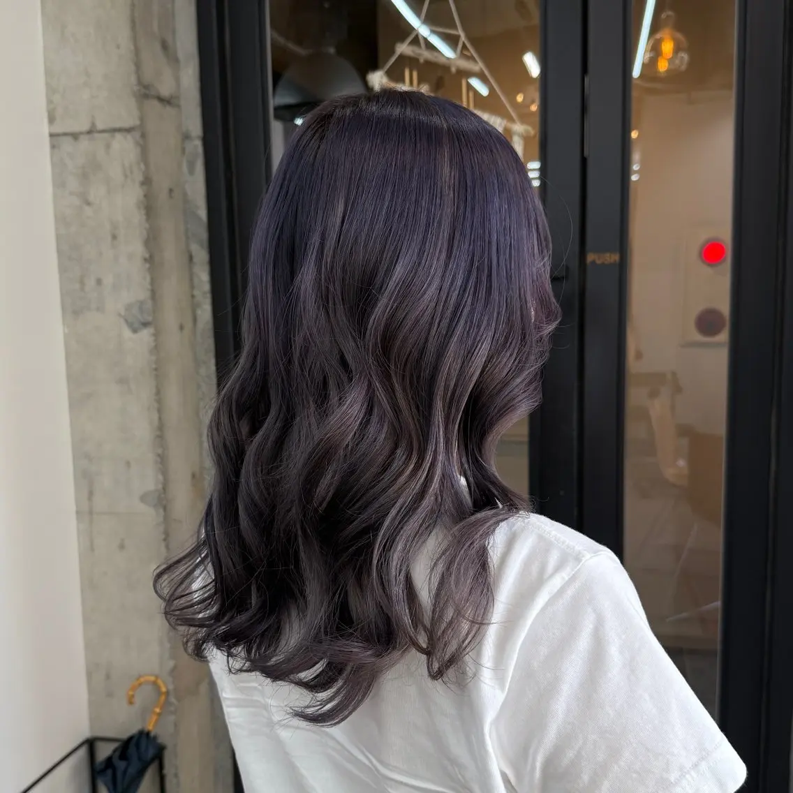 ロング ヘアカラー トリートメント あい あやみのヘアスタイル