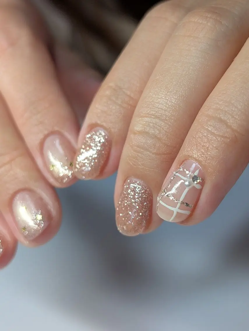 ネイル シンプルネイル ハンドネイル 水巻ネイル癒しサロン nailtetoteのネイルデザイン