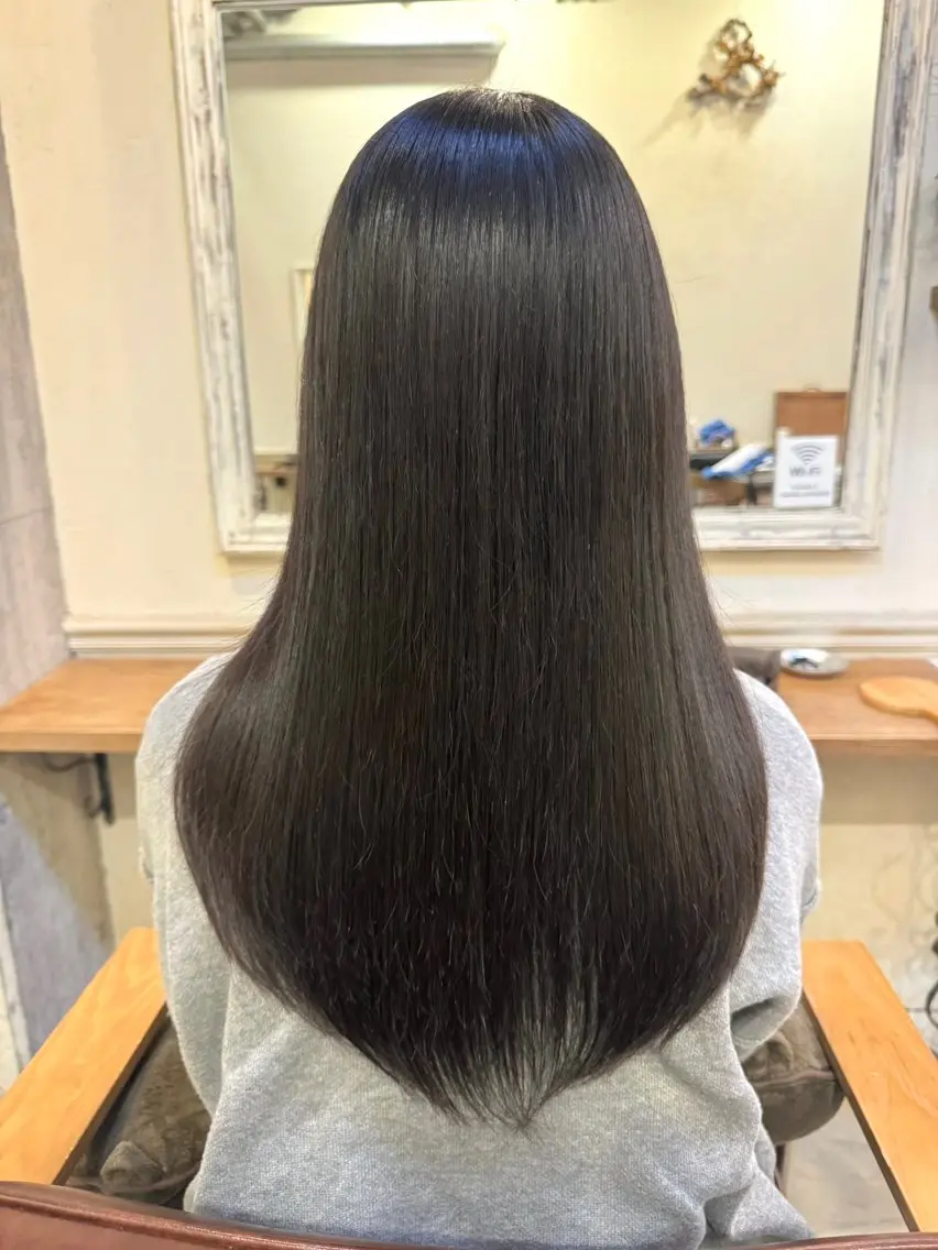 ロング ＆-HAIR佐藤 ゆいモデル募集中のヘアスタイル