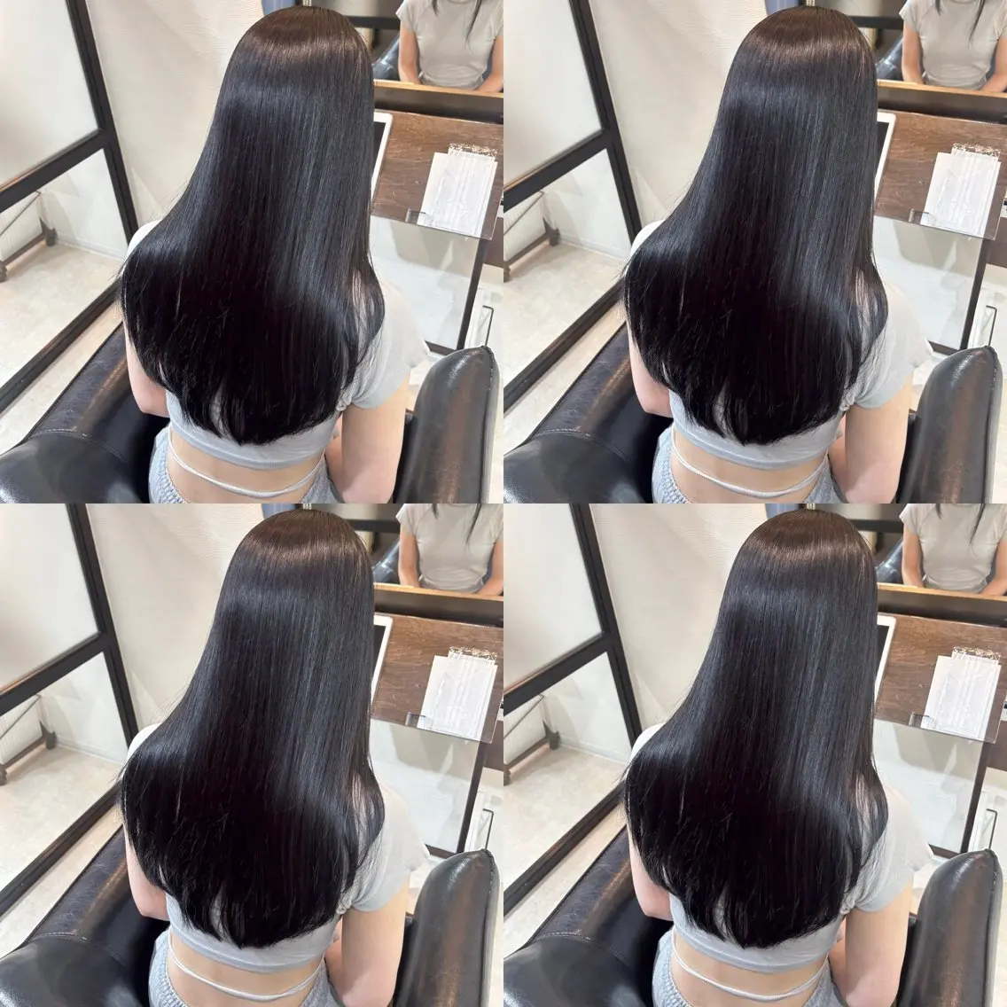 ロング カラー カット ヘアカラー トリートメント 🤍透明感/韓国風 🤍サクラギヒトミのヘアスタイル