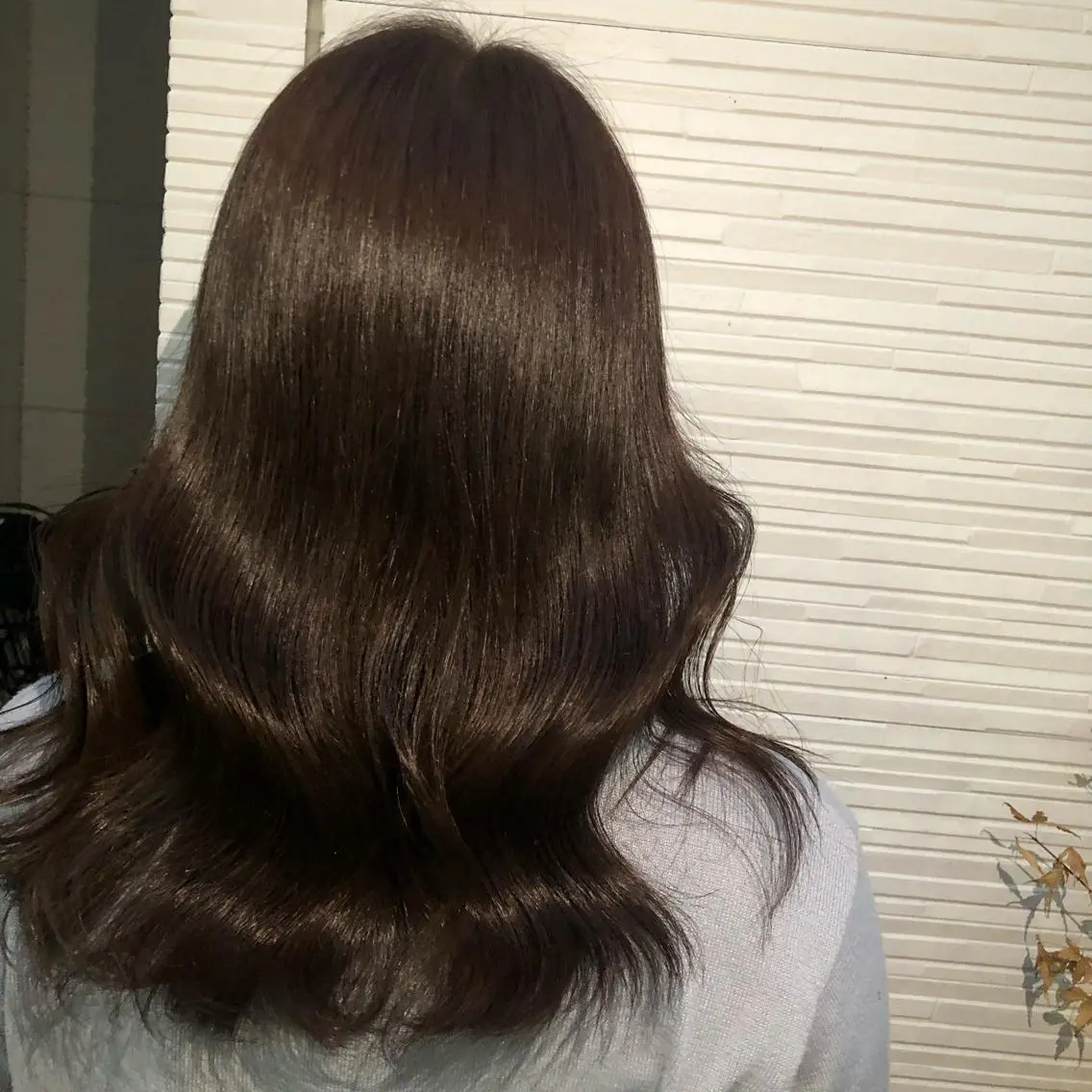 ミディアム カラー カット ヘアカラー hisano / ハイトーン･透明感のヘアスタイル