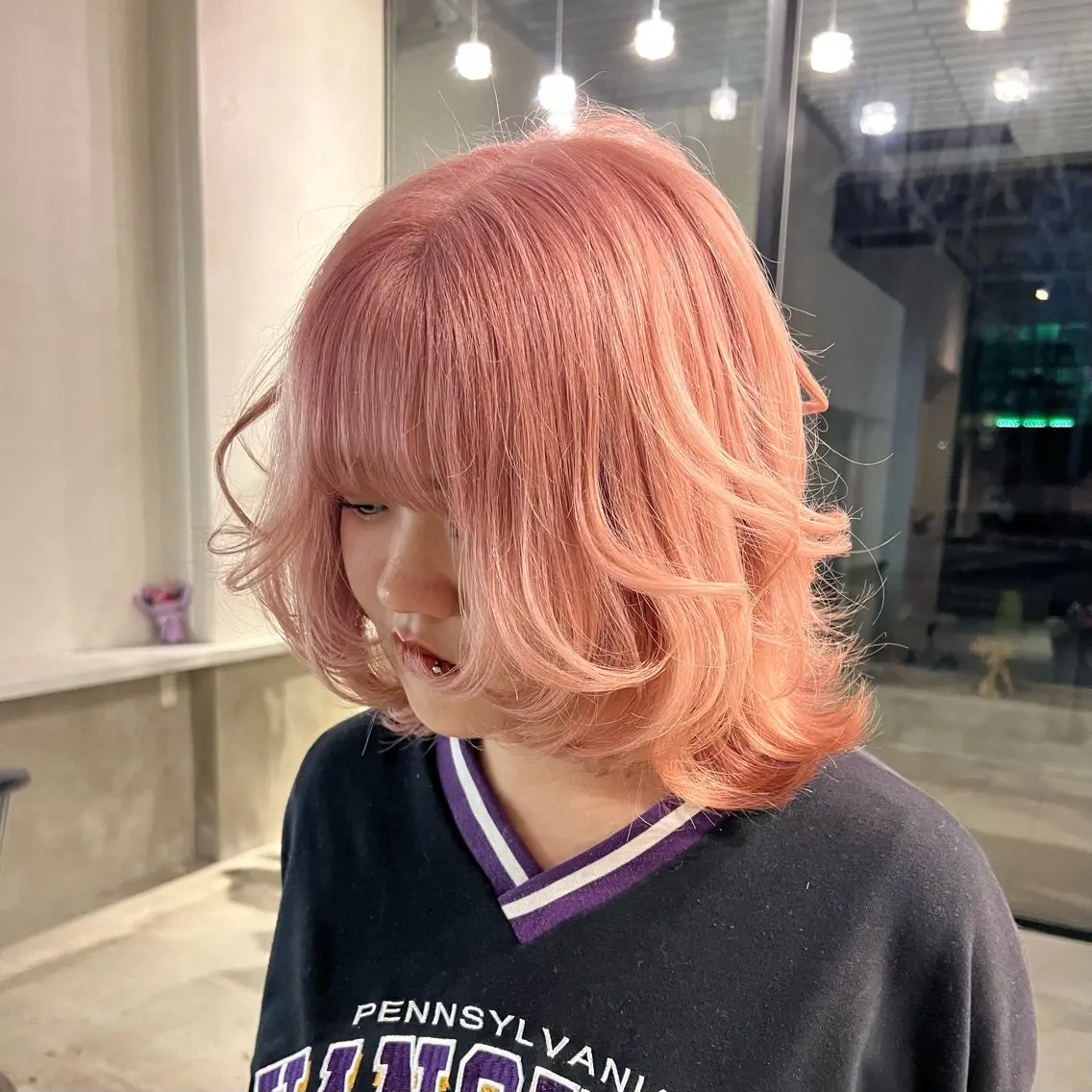 【学割24】【🩵2ブリーチ➕カラー➕うる艶トリートメント🧡】の写真