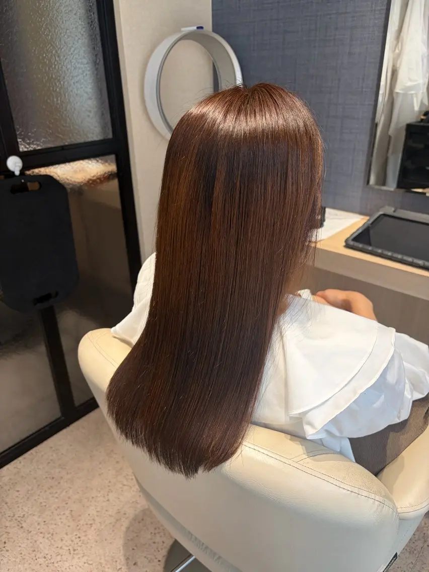 ロング トリートメント 髪質改善/艶カラー✨ 50％オフ/斉藤広人のヘアスタイル
