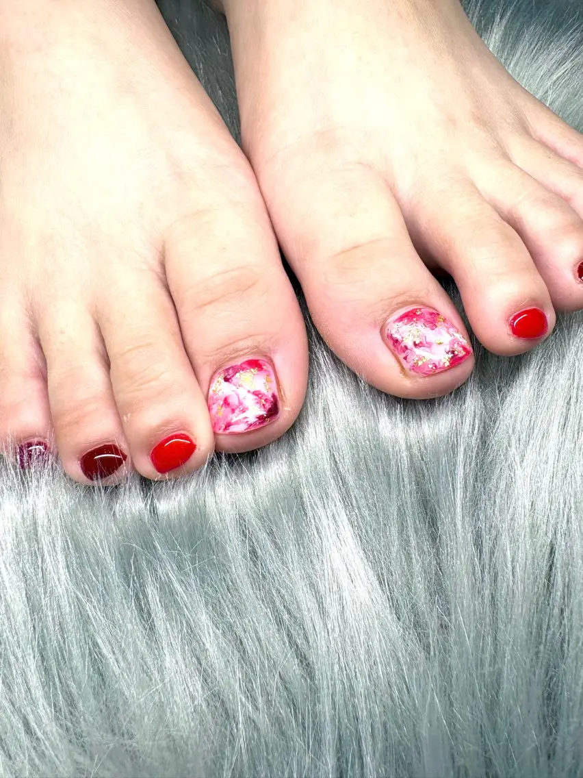 ネイル フットネイル lebijou the_beautyのネイルデザイン
