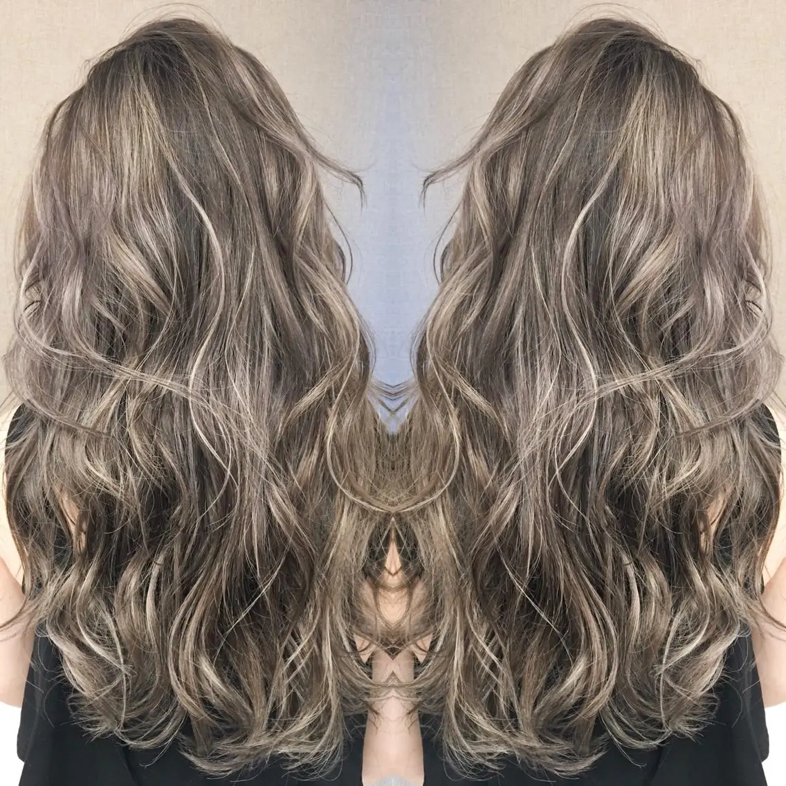 セミロング カラー ヘアアレンジ ネイル マツエク・マツパ カット ヘアカラー トリートメント 井上 一平のヘアスタイル