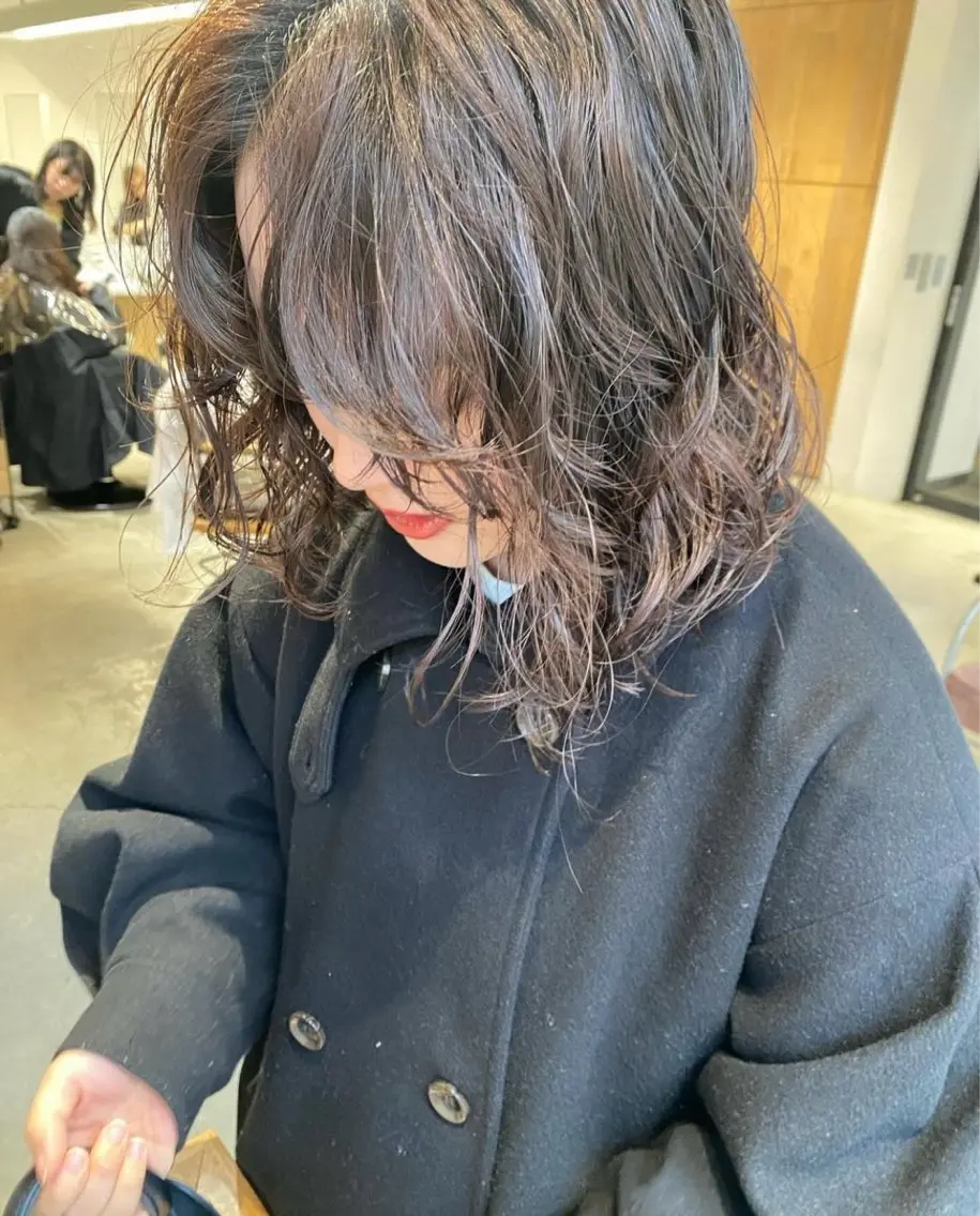 パーマ AMATORA Sakuのヘアスタイル
