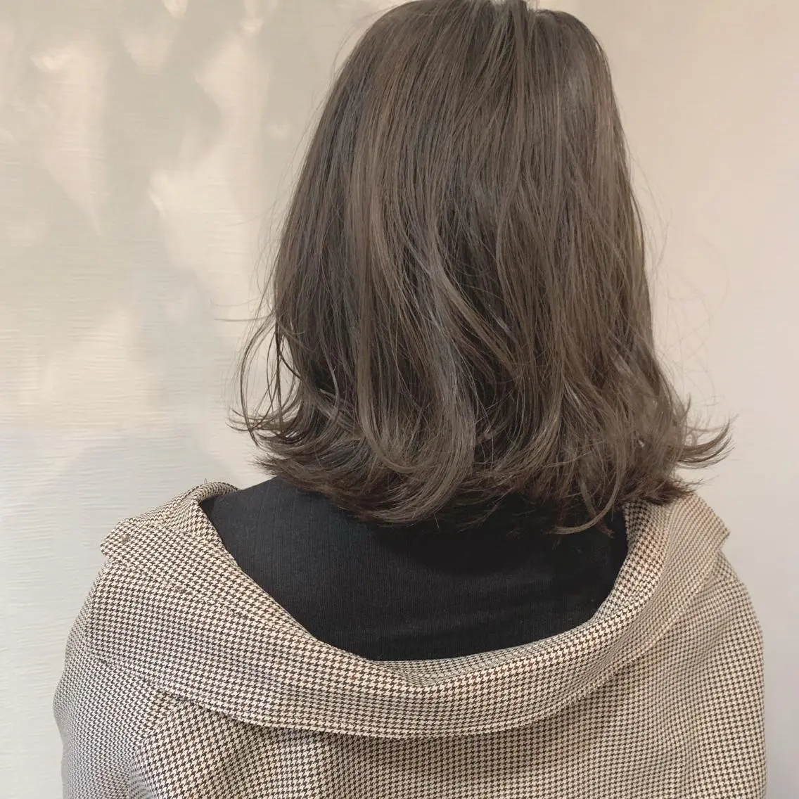 ミディアム カラー ショコラグレージュ グラデーションカラー グレージュ 似合わせカット トリートメント カット ヘアカラー トリートメント 池田 真由美のヘアスタイル